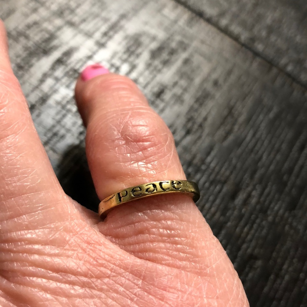 Lucky in Love NEW ‘Peace’ Ring!